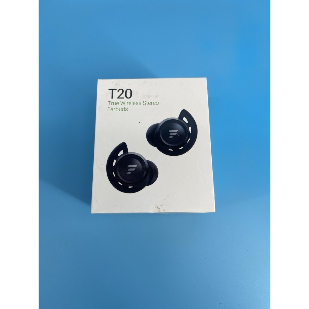 Letsfit T20 True Wireless Bluetooth Earbuds w/ Charging Case Black